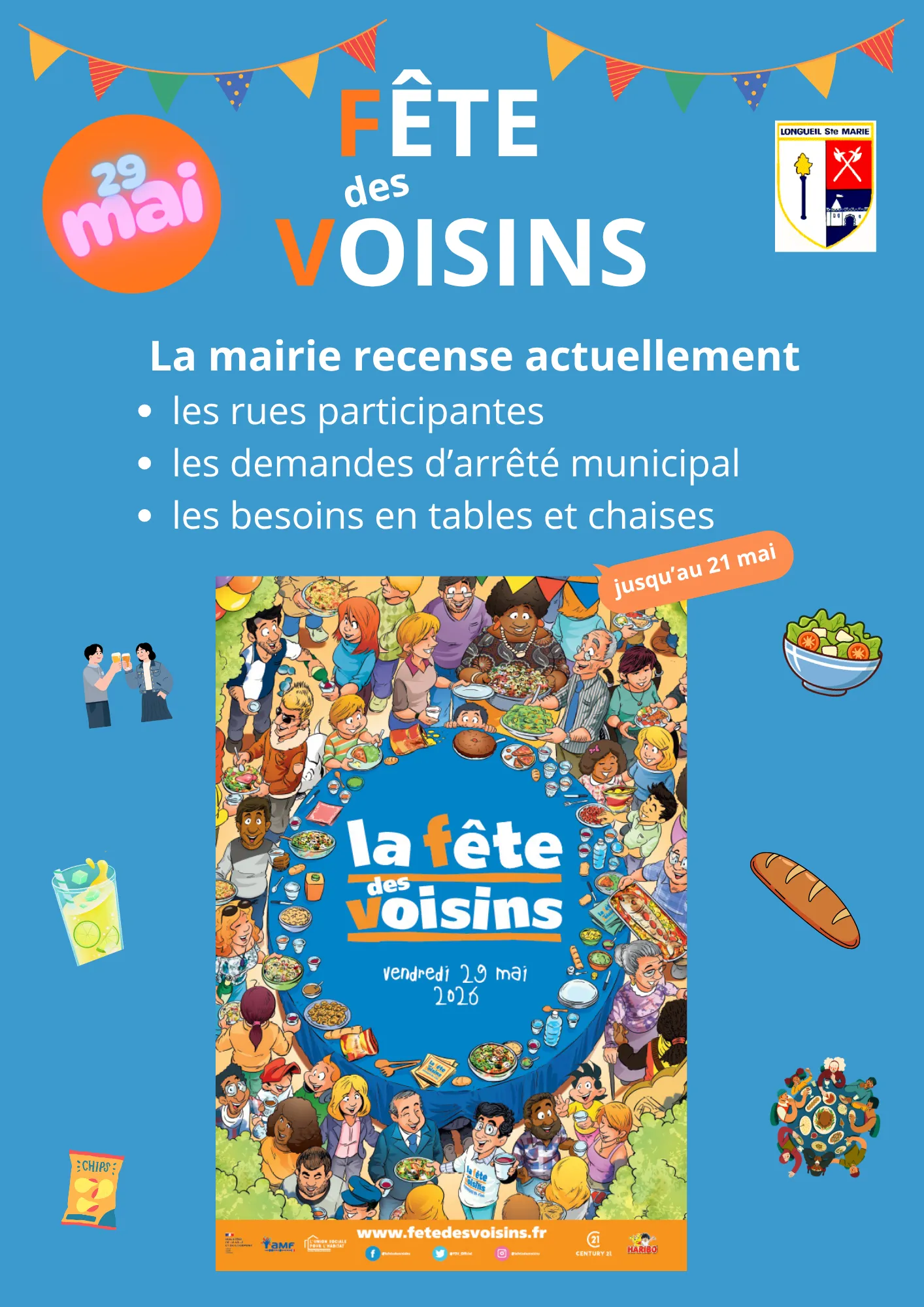 Lire la suite de l'actualité Fête des voisins